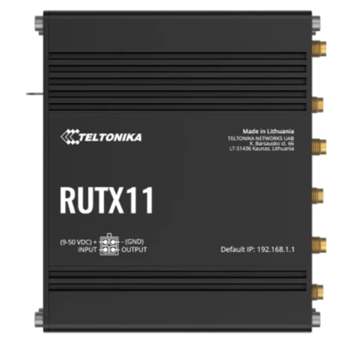 Промышленный сотовый маршрутизатор Teltonika RUTX11