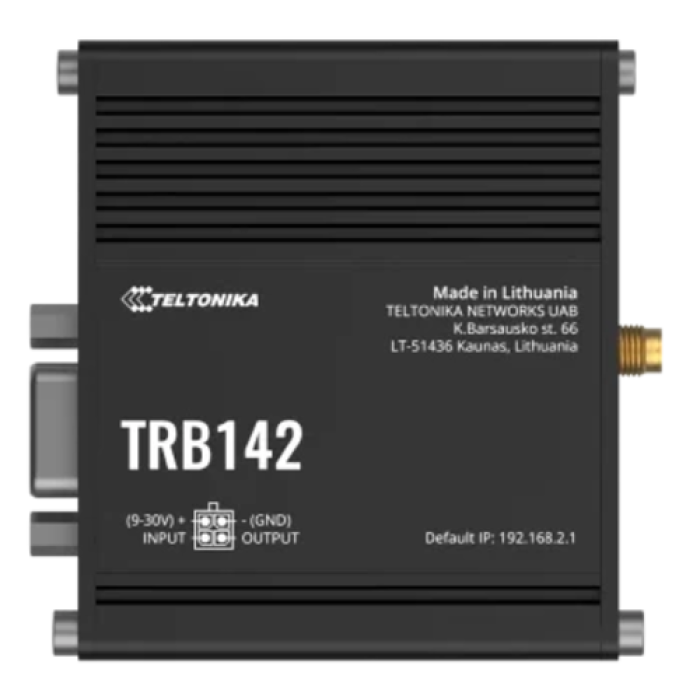 Промышленный модем Teltonika TRB142 с интерфейсом LTE RS232