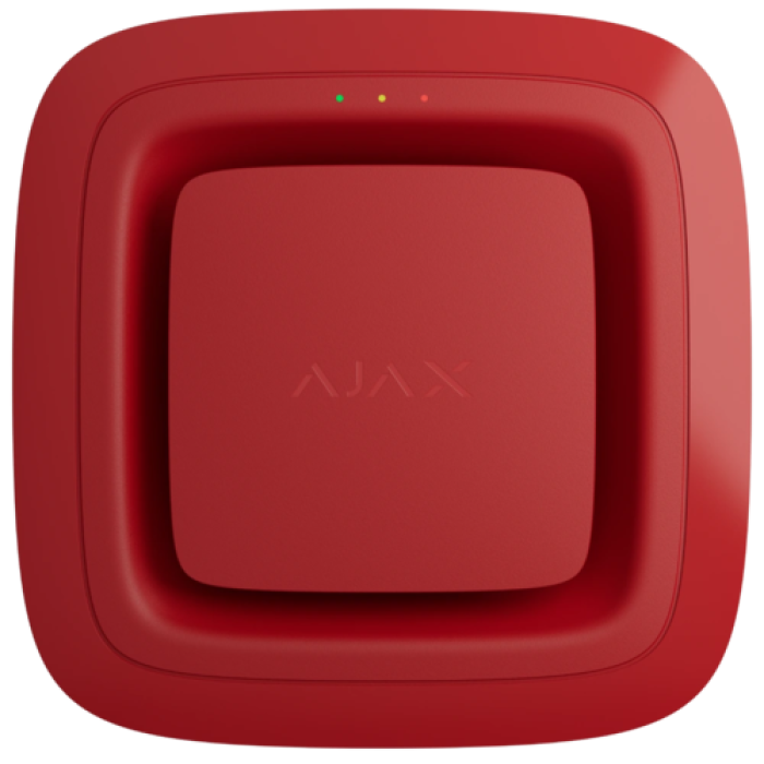 Огнезащитный алкотестер Ajax EN54 FireProtect красного цвета