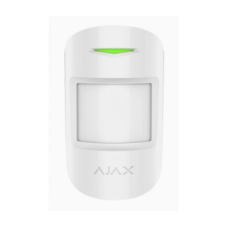 Беспроводной датчик движения и разбития стекла Ajax CombiProtect (белый).