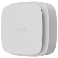 Детектор температуры и угарного газа Ajax FireProtect 2 RB (тепло/угарный газ) (8 EU) ASP белого цвета