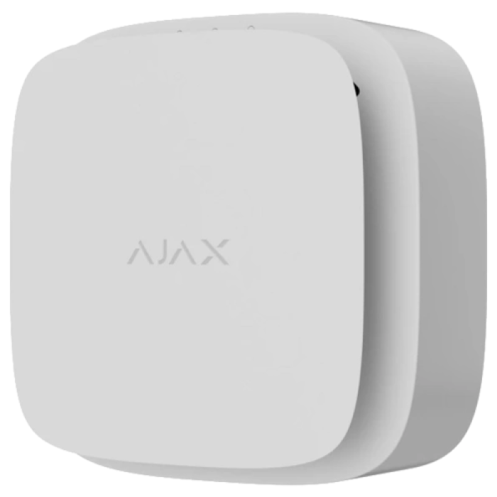 Детектор температуры и угарного газа Ajax FireProtect 2 RB (тепло/угарный газ) (8 EU) ASP белого цвета