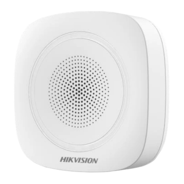 Беспроводная комнатная сирена Hikvision DS-PS1-I-WE-Red (красная подсветка).