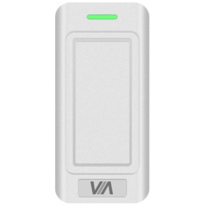 Via Security VSA-11P/E White standalone with reader Controller for one door