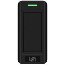 Автономный контроллер Via Security VSA-11P/M черного цвета со считывателем для одной двери.