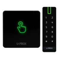 Комплект U-PROX CLC G80 + клавиатура SL: автономный контроллер со считывателем.
