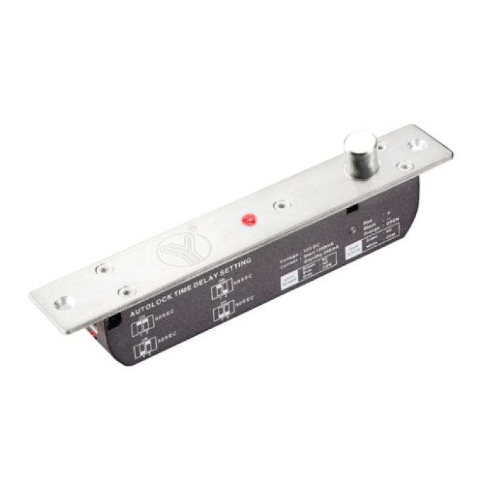 Электронный врезной замок Yli Electronic YB-700B (LED) для системы контроля доступа. Запорный замок.