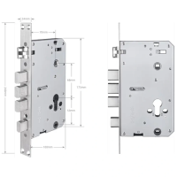 Врезной замок SEVEN LOCK 7068