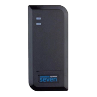 SEVEN CR-7452 MF black (mifare) Reader