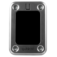 Многоформатный считыватель U-Prox SE из стали, степень защиты IP65.