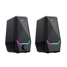 HAVIT SK768 USB 10W RGB Black Stereo Speakers
