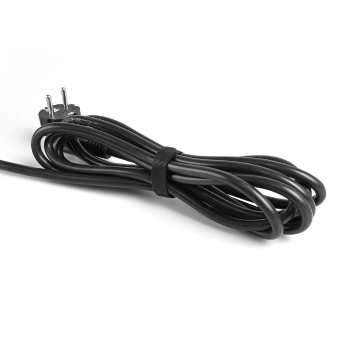 VIDEX ONCORD power extension cord with 6 pins, 3 m (3 x 1.5 mm) and a Black button