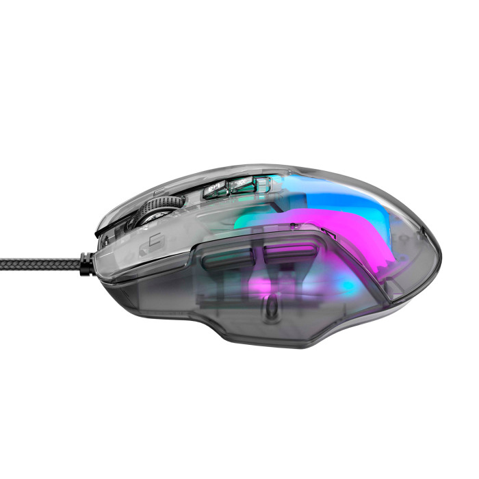 HAVIT HV-MS1011SE USB Wired Gaming Mouse Transparent Black