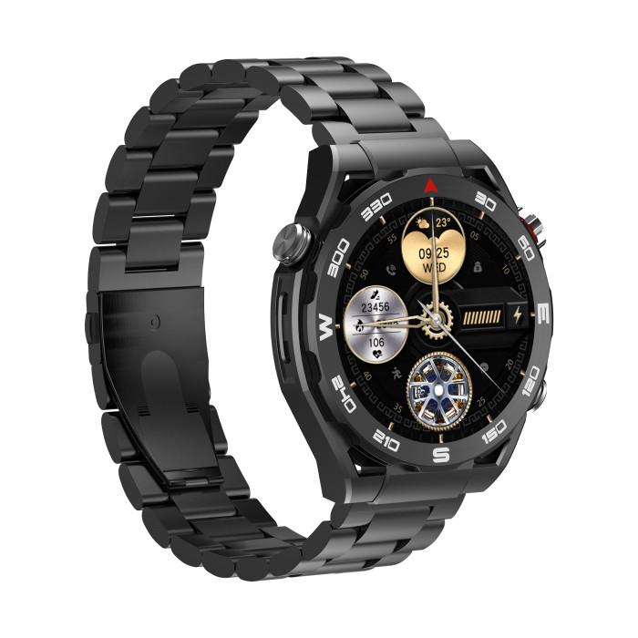 Смарт часы HAVIT HV-M9030 Ultra IP68 Bluetooth Call Black