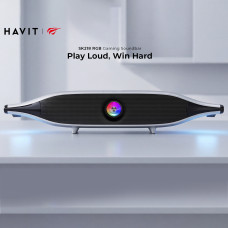 HAVIT SK218 20W USB+BT RGB White+Black Soundbar Gaming Speaker