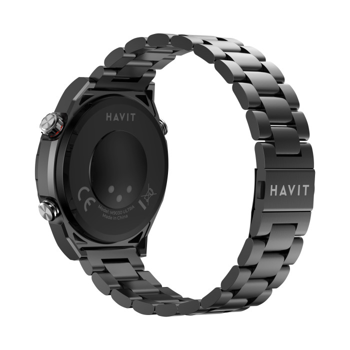 Смарт часы HAVIT HV-M9030 Ultra IP68 Bluetooth Call Black