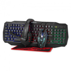 4-in-1 Gaming Set XTRIKE ME CM-406 (Keyboard + Mouse + Mouse Pad + Headphones)