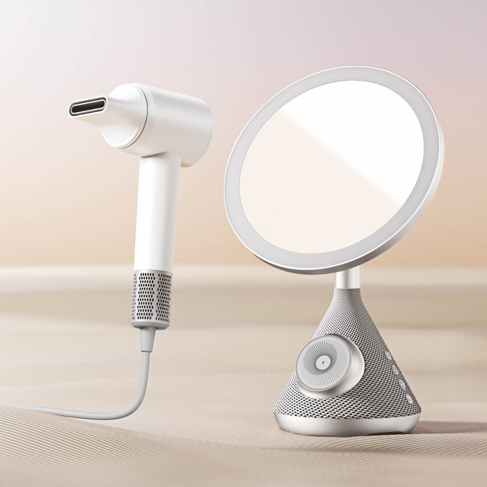 5-in-1 HAVIT HDK88 "Beauty Set" Mirror + Hair Dryer + Charger + Speaker