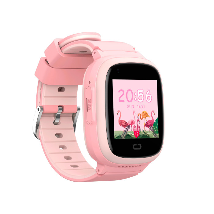 Смарт часы детские HAVIT HV-KW11 IP67, GPS, 4G Pink