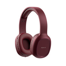 HAVIT HV-H2590BT PRO Red Wireless Over-Ear Headphones