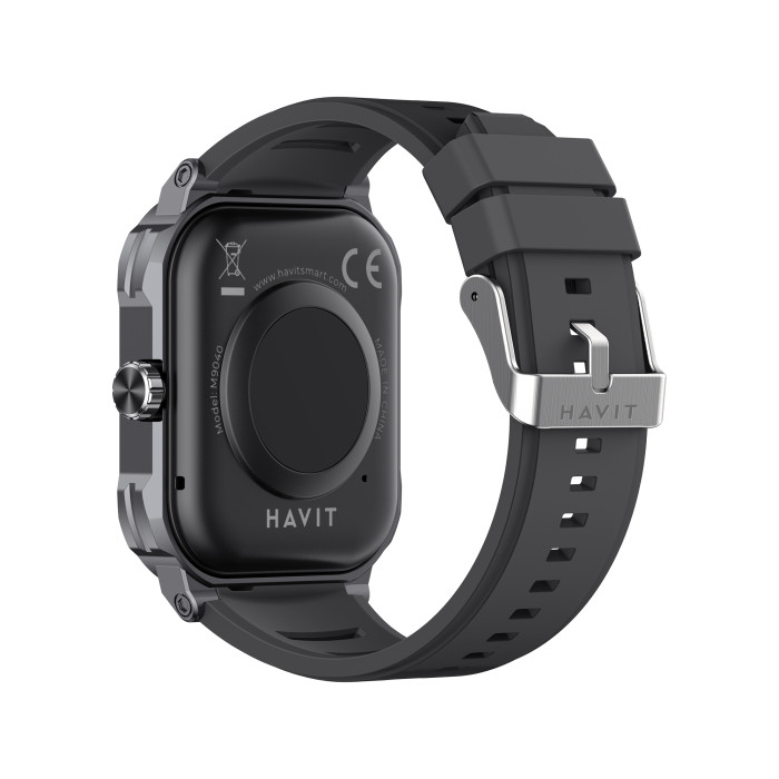 Смарт часы HAVIT HV-M9040S IP67 Bluetooth Call Black