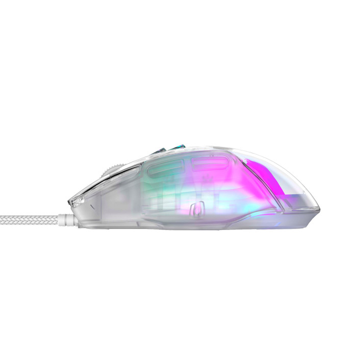 HAVIT HV-MS1011SE USB Wired Gaming Mouse Transparent White