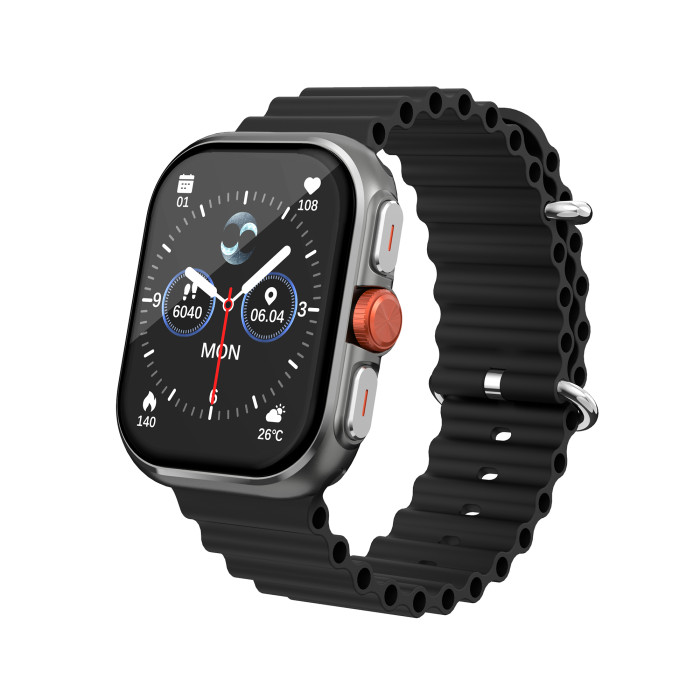 HAVIT M9068 IP68 Bluetooth Call Smartwatch Black