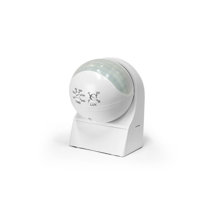 Motion and light sensor VIDEX VL-SPW11W 220V 800W IP44 infrared white