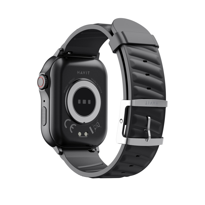 HAVIT M9061 GPS Bluetooth Call Smartwatch Black