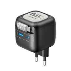 HAVIT UC253 GaN 65W USB-A + USB-C Charger + USB-C Cable
