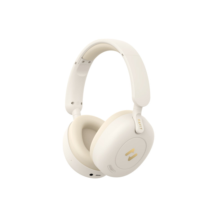 HAVIT HV-H655BT PRO ANC Beige Wireless Over-Ear Headphones